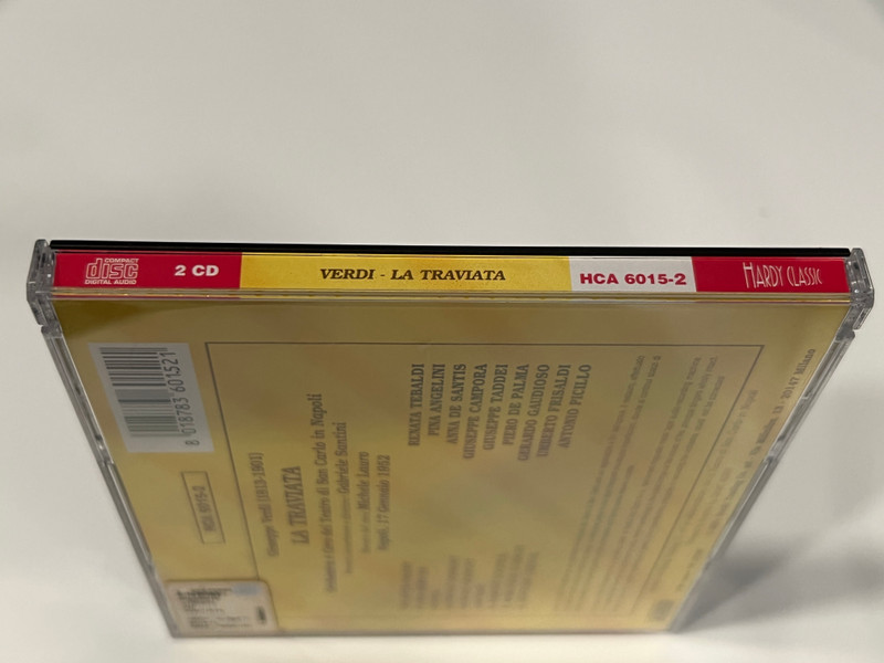 La Traviata – Historic Recording from Teatro di San Carlo (2-CD Set) (8018783601521)