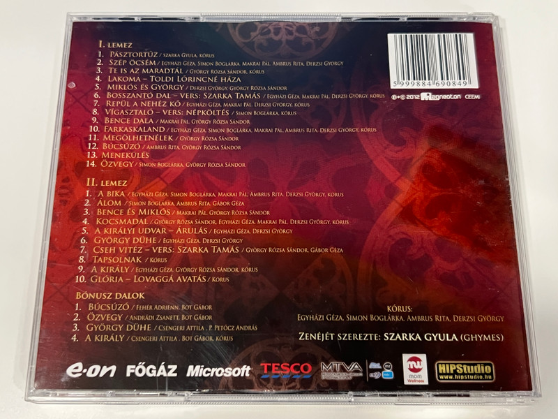 Toldi – Zenés Költemény (2-CD Double Audio Album) (5999884690849)