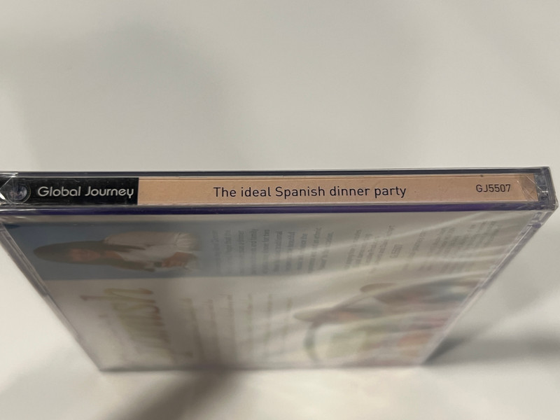 The Ideal Spanish Dinner Party – Authentic Recipes & Mood Music with Chef Bettina Samain (Audio CD) (650922550727)