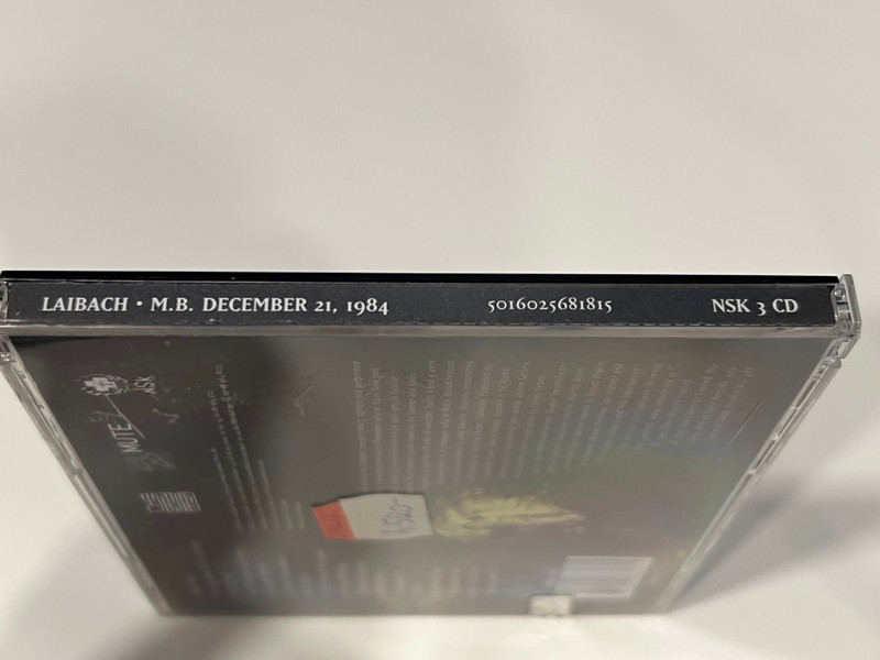 Laibach – M.B. December 21, 1984 (Audio CD) (5016025681815)