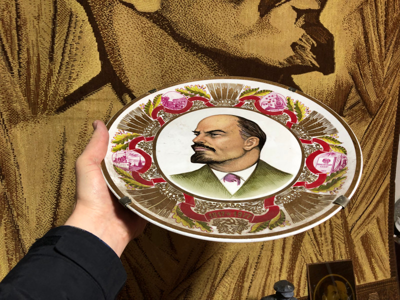 Commemorative Porcelain Plate "Великий зодчий" (The Great Architect) (GreatArchitect)