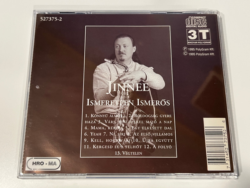 JINNEE ISMERETLEN ISMERŐS (Audio CD) (731452737526)