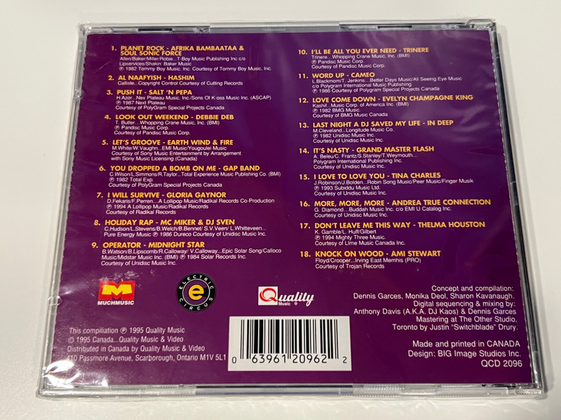 Old School Electric – Electric Circus: The Retro Mix (Audio CD) (063961209622)