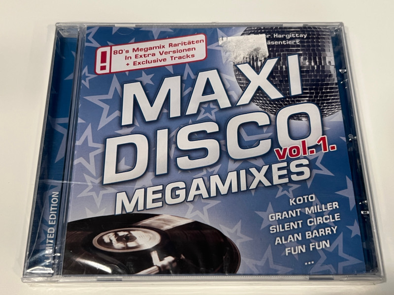 80's Megamix Raritäten In Extra Versionen + Exclusive Tracks | Maxi Disco Vol.1. Megamixes – Limited Edition (4028451002387)