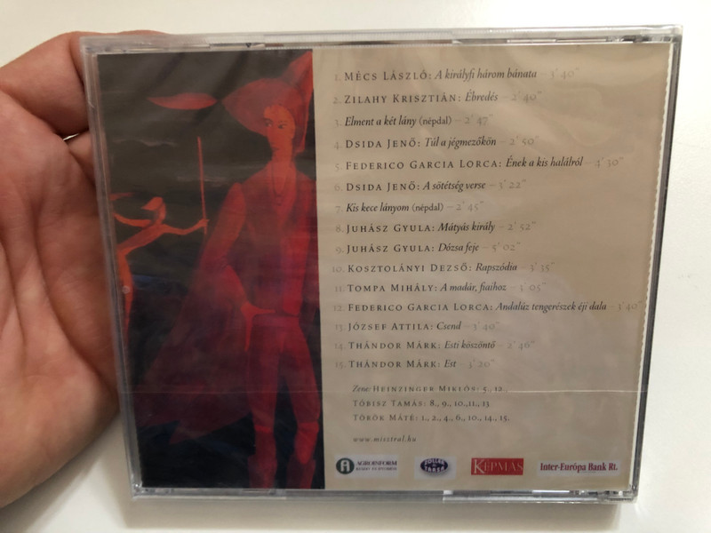 MISZTRÁL Osvény – Osveny, Awakening (Music CD) (OsvenyAwakening)