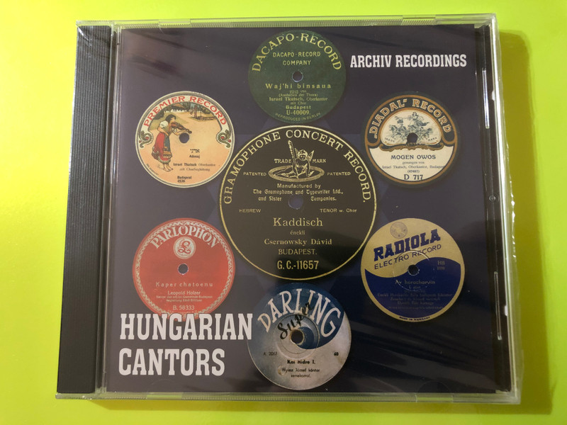 Hungarian Cantors Archiv Recordings – Sacred Heritage Collection (Archival Audio Series)