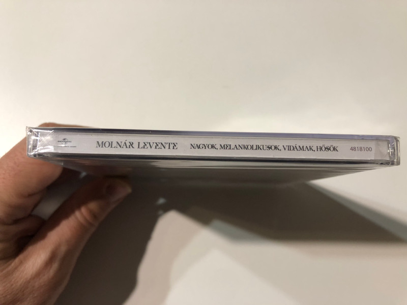 Molnár Levente: Nagyok, Melankolikusok, Vidámak, Hősök – Bariton Ariaak (CD) (028948181001)