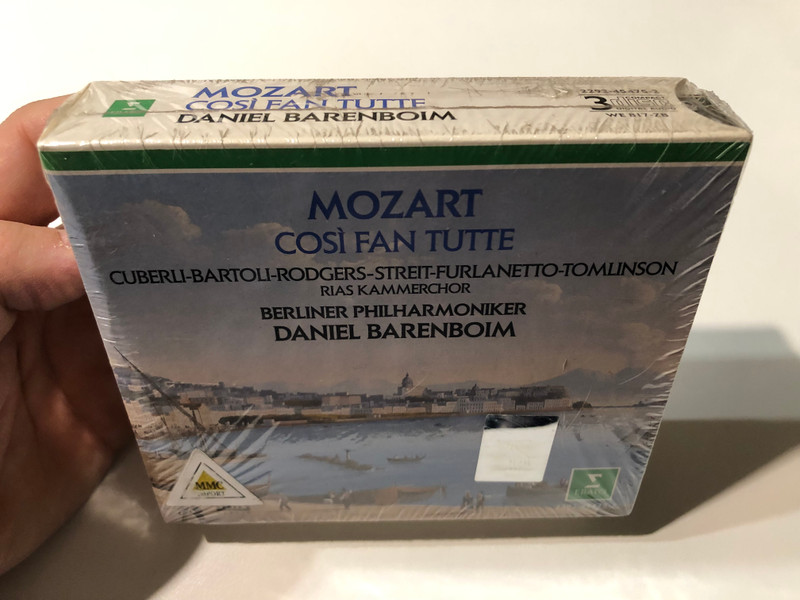 Mozart: Così fan tutte – A Dramma Giocoso in Two Acts (Ossia La Scuola degli amanti, Audio CD) (022924547522)