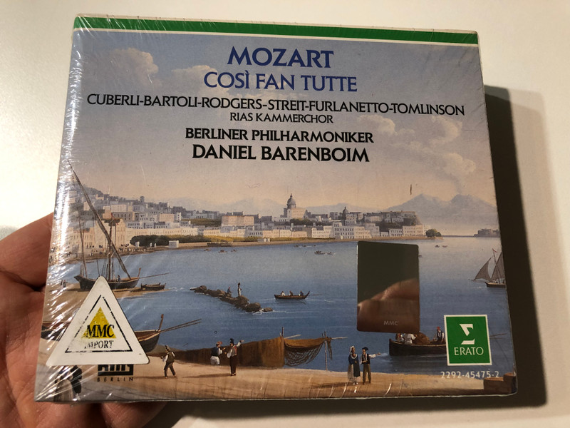 Mozart: Così fan tutte – A Dramma Giocoso in Two Acts (Ossia La Scuola degli amanti, Audio CD) (022924547522)
