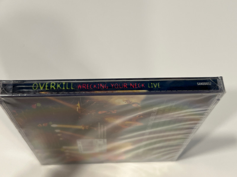 Overkill – Wrecking Your Neck Live (10 Years 1985–1995) - 2-CD Live Album (5050159005222)