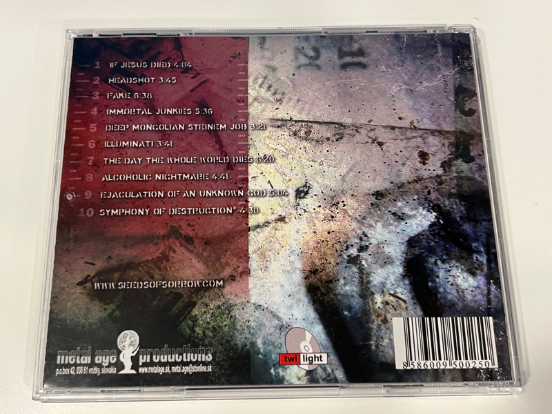 Immortal Junkies – by Seedso Sorrow (Digital Audio CD) (8586009500250)