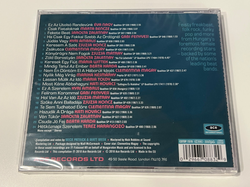 he Came From Hungary! – 1960s Beat Girls from the Eastern Bloc (CD Compilation) (029667088329)