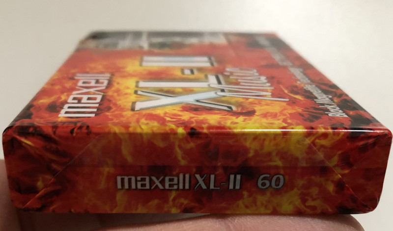 Maxell XL-II Music 60 – High Bias Audio Cassette Tape with Black Magnetite Technology (4902580425951)