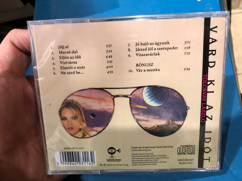 Tolcsvay László: Várd ki az időt – Compact Digital Audio CD (5999862931162)