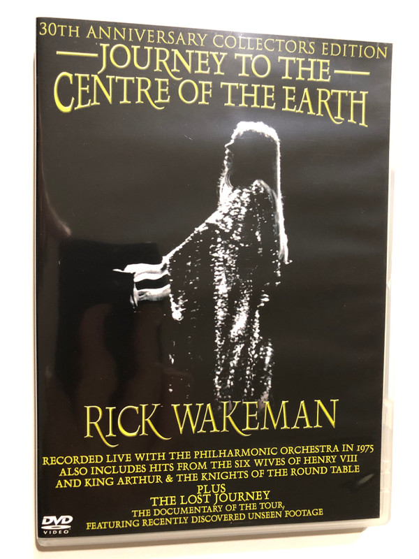 30th Anniversary Collectors Edition – Journey to the Centre of the Earth: Rick Wakeman (DVD Video Concert & Documentary) (0825646310821)