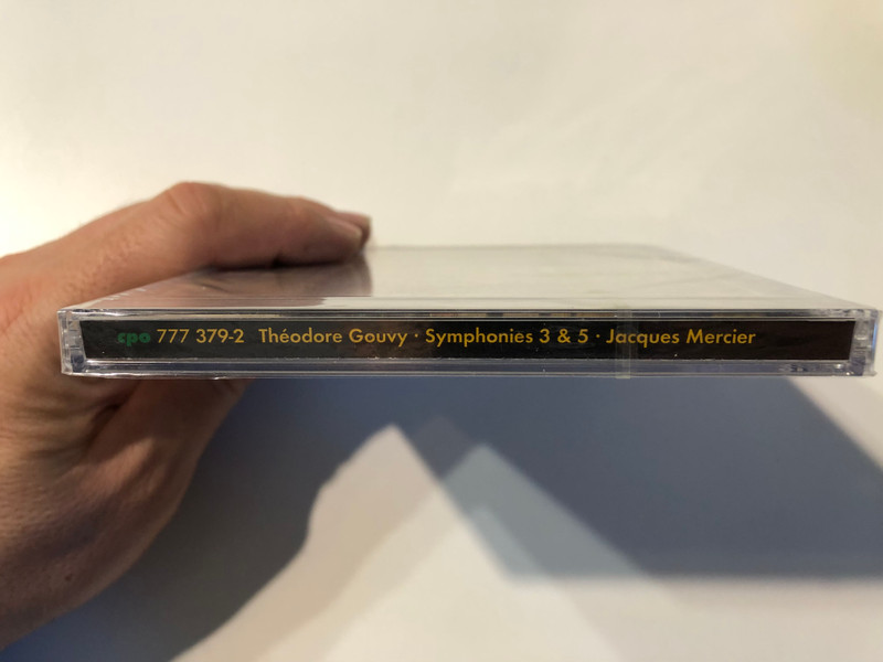 Théodore Gouvy: Symphonies Nos. 3 & 5 – Classical CD by Deutsche Radio Philharmonie and Jacques Mercier (761203737925)