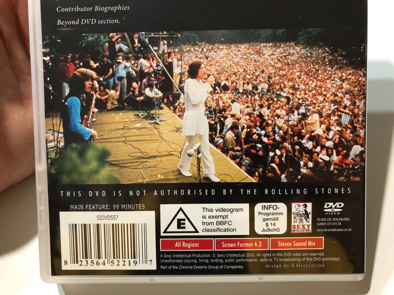 The Rolling Stones: 1969-1974 - The Mick Taylor Years - A Definitive Documentary DVD (823564522197)
