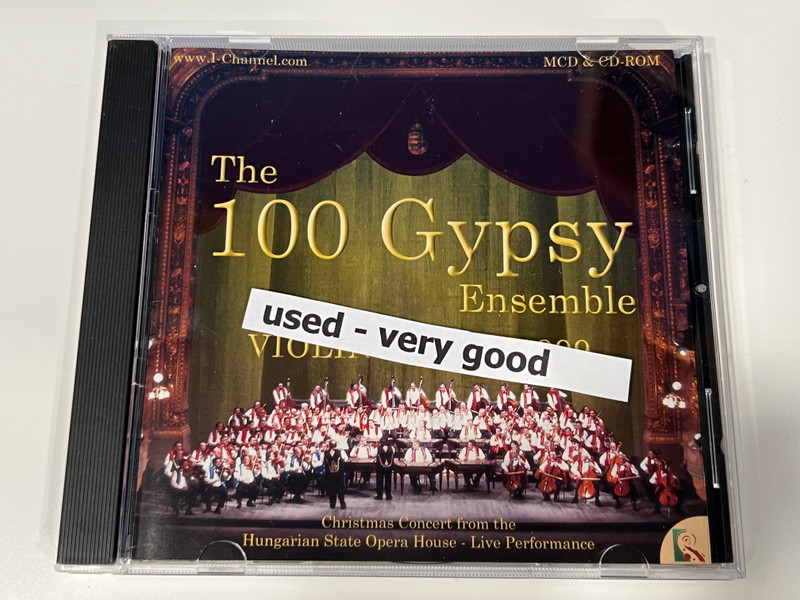 The 100 Gypsy Ensemble: Christmas Concert from the Hungarian State Opera House - A Festive Celebration of Music (MCD & CD-ROM) (100GypsyEnsemble)