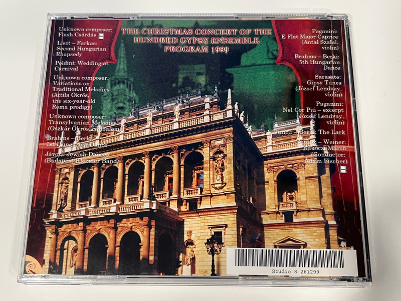 The 100 Gypsy Ensemble: Christmas Concert from the Hungarian State Opera House - A Festive Celebration of Music (MCD & CD-ROM) (100GypsyEnsemble)