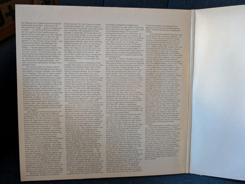 Händel – 6 Orgelkonzerte op. 4 / Orgelkonzerte Nr. 13 und 16 (8 26 810-811)