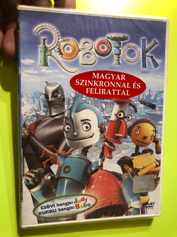 Robots | Animated Family Adventure DVD Robotok (5996255717822)