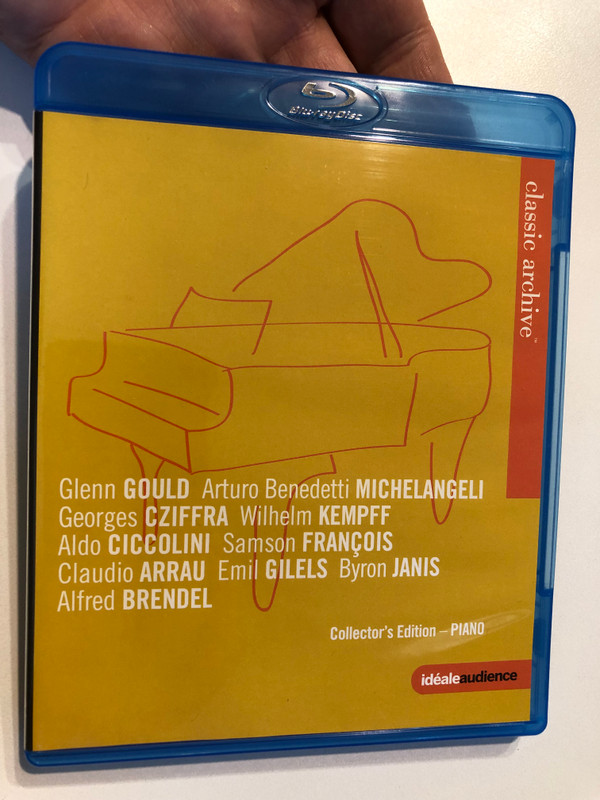 Great Pianists of the 20th Century - Classic Archive Collector's Edition Blu-ray (880242739841)