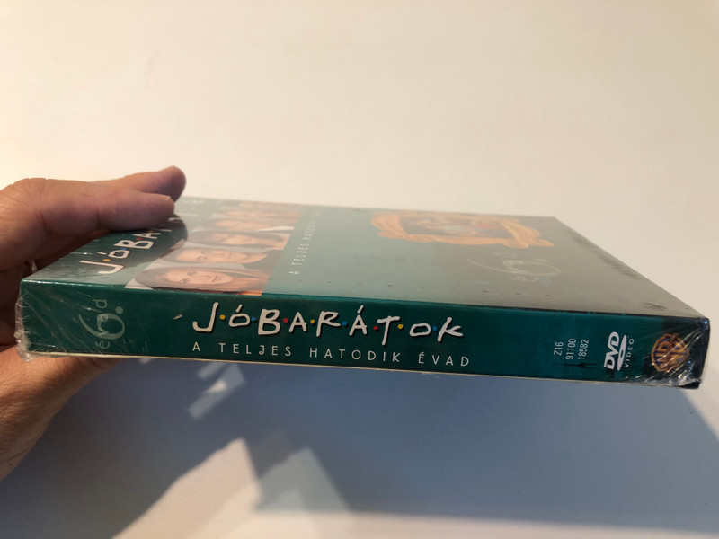 Friends (Jóbarátok) - The Complete Sixth Season DVD Box Set with Hungarian Dubbing (5999048904690)