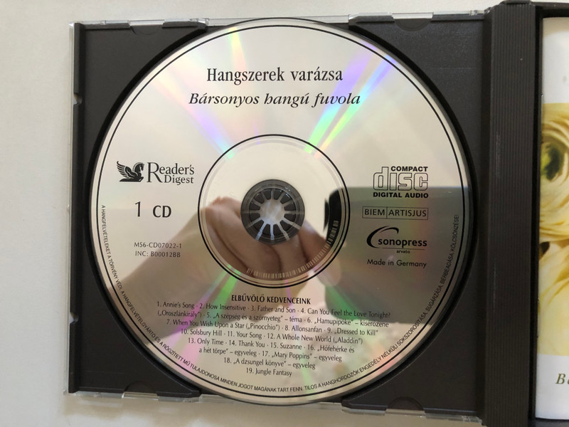 Hangszerek varázsa: Bársonyos hangú fuvola – Enchanting Flute Classics (3‑CD Digital Compilation) (MS6-CD07022-8)
