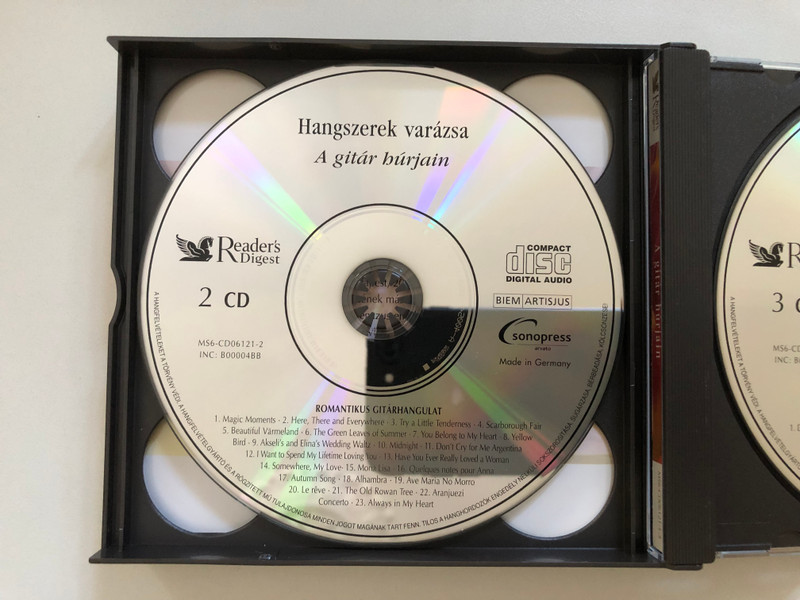 Hangszerek varázsa: A gitár búrjain – Timeless Guitar Classics & Nostalgic Tunes (3‑CD Set) (M56-CD06121-F)