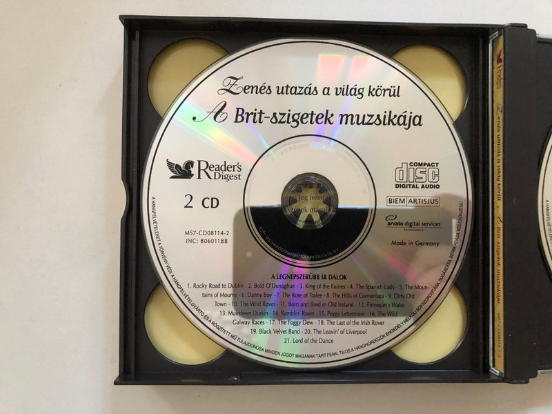 Zenés utazás a világ körül - Musical Journey Around the World | 3-CD Collection of British Isles Music (MS7-CD08114-F)