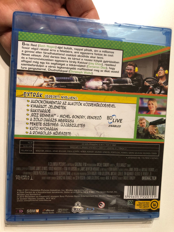 Zöld Darázs (The Green Hornet) | Blu-ray Action Comedy (5996051220151)