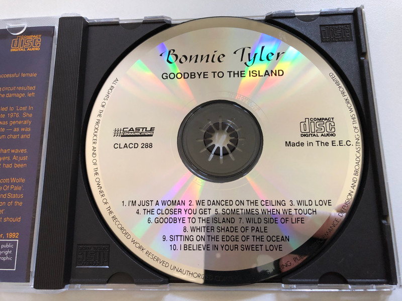 Bonnie Tyler | Goodbye to the Island | CD (5017615628821)
