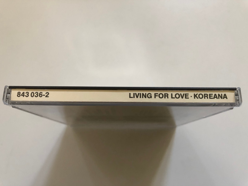 Koreana – Living For Love | Pop & Dance CD Album (042284303620)