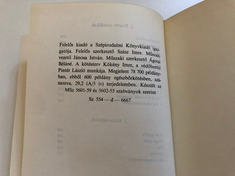 Petőfi Sándor Összes Költészete | Complete Poems by Sándor Petőfi | 2-Volume Set (Sz554-d-6667)