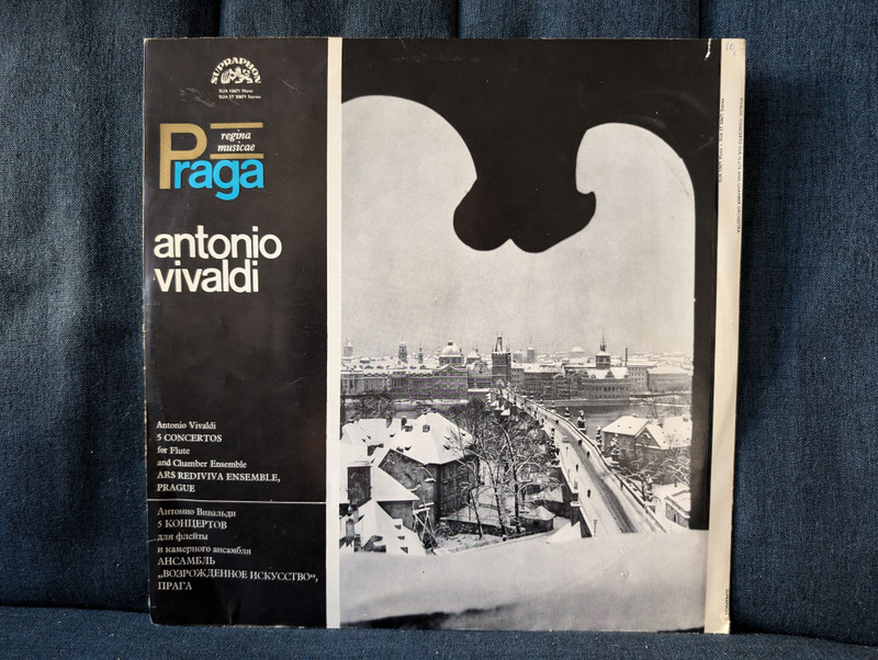 Antonio Vivaldi – 5 Concertos for Flute and Chamber Ensemble (SUA 10671)
