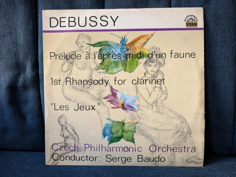 Claude Debussy – Prélude à l’après-midi d’un faune • 1re Rhapsodie pour clarinette • Jeux (SUA ST 50874)