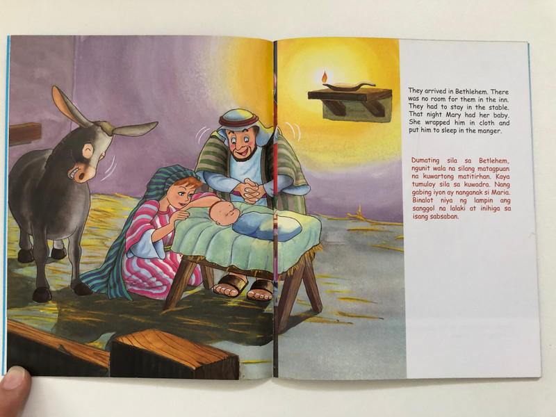 Isinilang Si Jesus | Jesus is Born – Children’s Bible Storybook (Tagalog-English) (9789712909740)