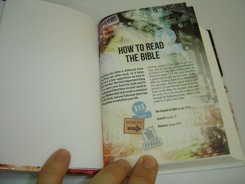 English Standard Version (ESV) Youth Bible, Hardcover Biblical-Roadsign Theme / ESV043PLC