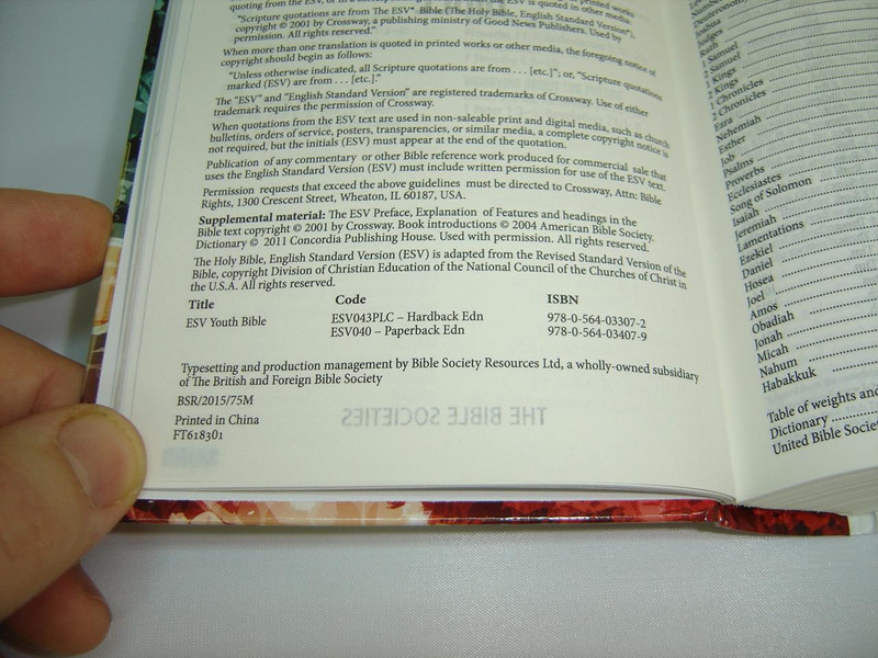 English Standard Version (ESV) Youth Bible, Hardcover Biblical-Roadsign Theme / ESV043PLC