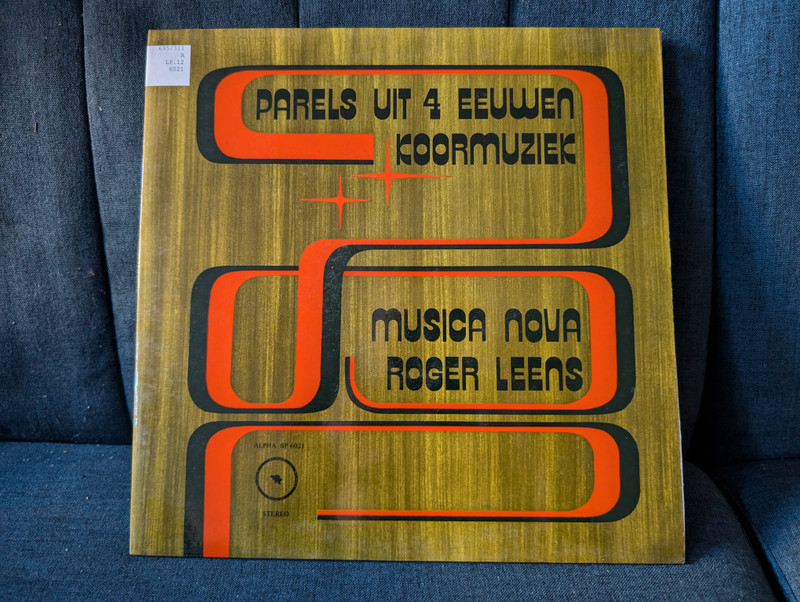 Parels uit 4 eeuwen koormuziek / Musica Nova (Vinyl LP) (SP 6021)