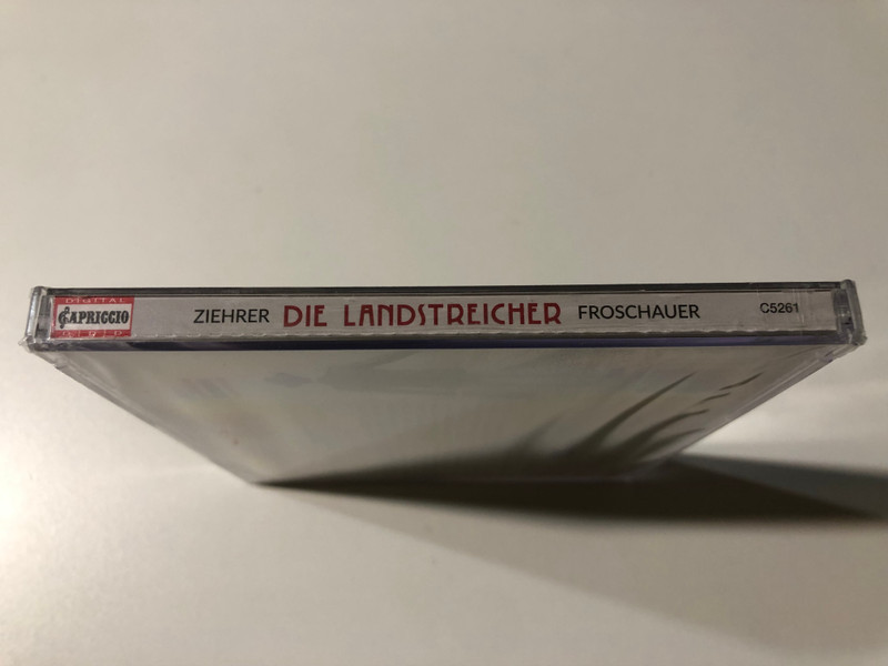 Carl  Michael Ziehrer – Die Landstreicher (The Vagabonds) (CD Album) (845221052618)