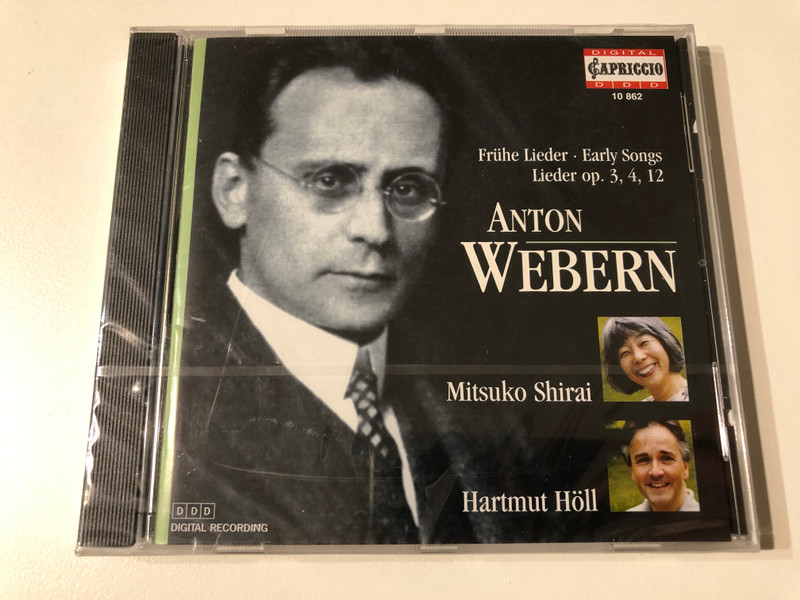 Anton Webern – Frühe Lieder (Early Songs), Op. 3, 4, 12 (CD) (4006408108627)