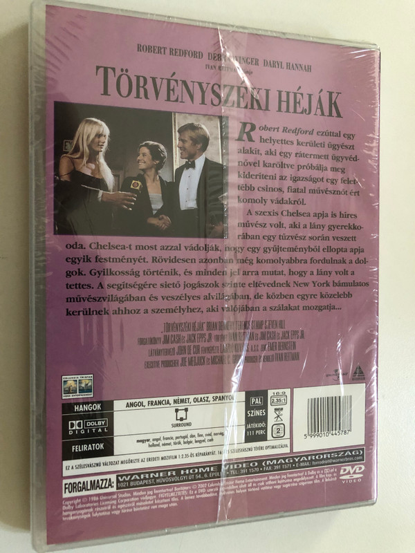 Törvényszéki Héják – Legal Eagles (Szélesvásznú változat DVD) (5999010445787)