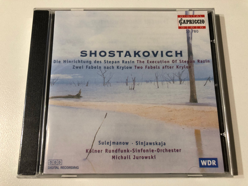 DMITRI SHOSTAKOVICH / Die Hinrichtung des Stepan Razin - Zwei Fabeln nach Krylow (CD, Album) (4006408107804)