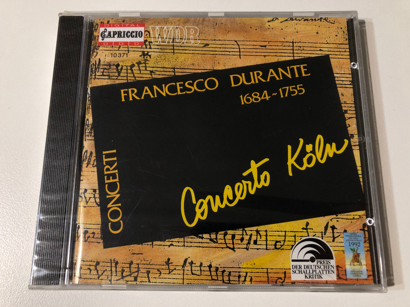 Francesco Durante Concerti (CD, Album) (4006408103714)

