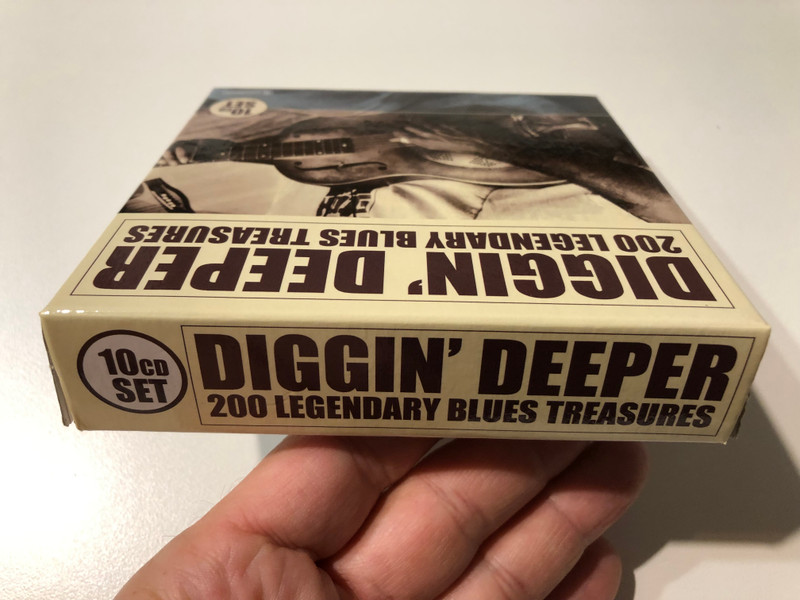 Diggin’ Deeper: 200 Legendary Blues Treasures (10 CD Box Set) (4011222220240)