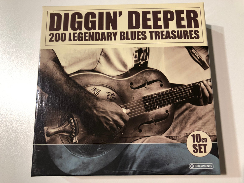 Diggin’ Deeper: 200 Legendary Blues Treasures (10 CD Box Set) (4011222220240)
