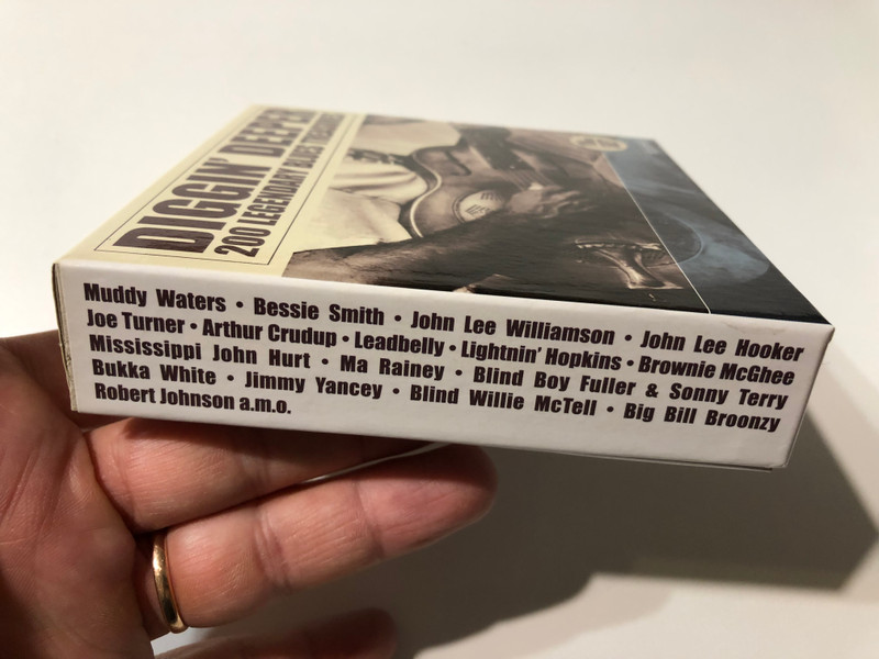 Diggin’ Deeper: 200 Legendary Blues Treasures (10 CD Box Set) (4011222220240)