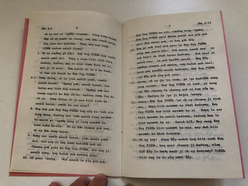 Koy Jêm Chih Thơ Ka Oh Ay Jo-thayq – James and Luke 15 Bible Verses in Kool Language (JamesLuke15)