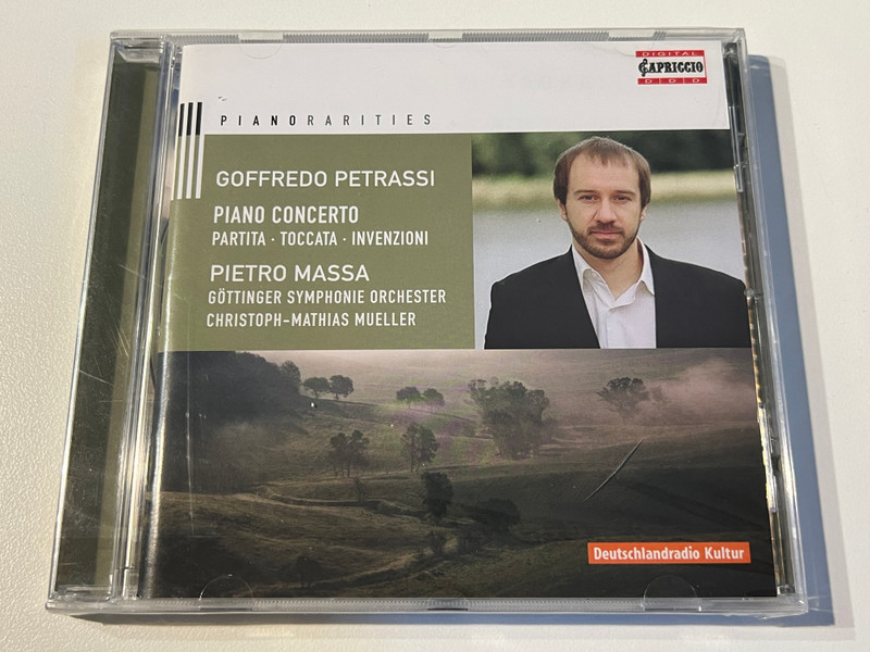 Goffredo Petrassi: Piano Concerto, Partita, Toccata, Invenzioni — Piano Rarities on 1 CD ( 845221051550)